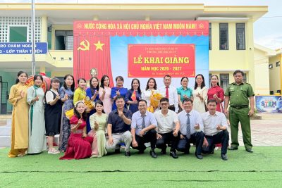 LỄ KHAI GIẢNG NĂM HỌC MỚI – DẤU MỐC ĐẦU TIÊN CỦA TRƯỜNG TIỂU HỌC BA VÌ SAU SÁP NHẬP
