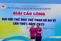 GIÁO VIÊN TRƯỜNG TIỂU HỌC BA VÌ ĐẠT GIẢI NHÌ NỘI DUNG ĐÔI NỮ CẦU LÔNG TẠI ĐẠI HỘI THỂ DỤC THỂ THAO XÃ BA VÌ